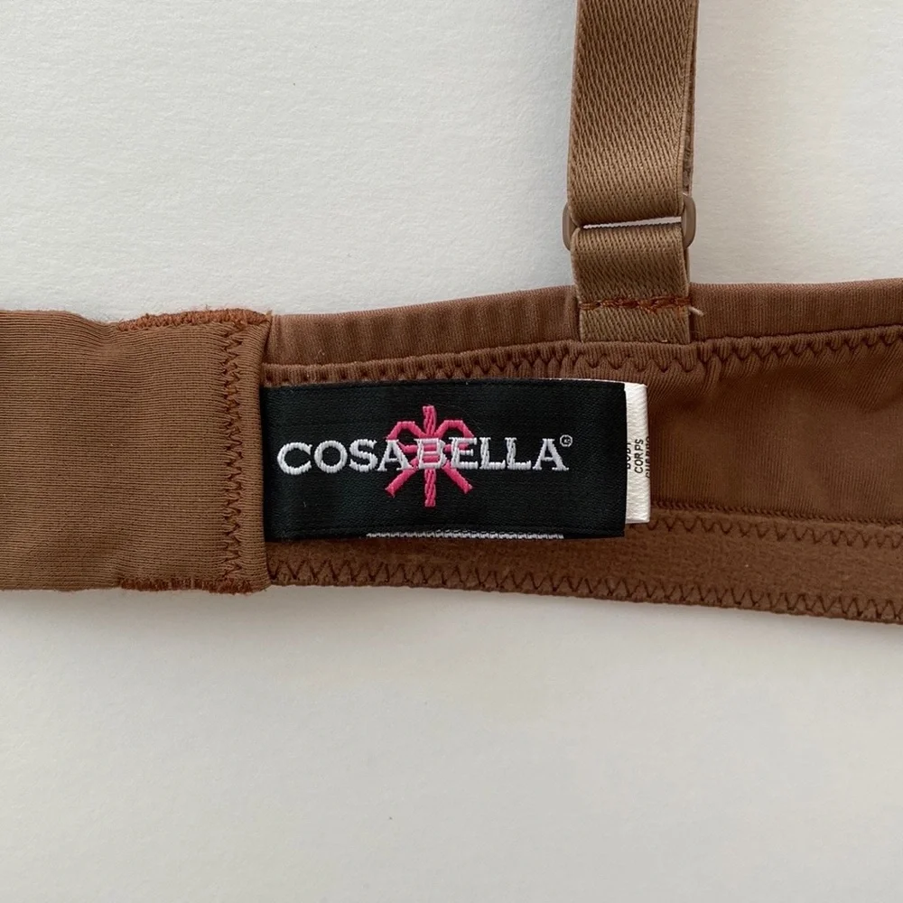 Cosabella Free Cut Micro Tall Triangle Bralette in Due - Picture 6 of 7